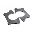 Double brake caliper adapter E30/E36 compact