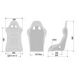 Sparco EVO L QRT X OFFROAD fibreglass seat