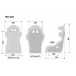 Sparco PRO ADV QRT fibreglass seat