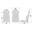 Sparco R100 SKY recliner seat