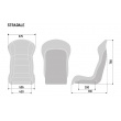 Sparco Stradale SKY fibreglass seat