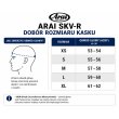 Arai SKV-R Snell K2025 | FIA 8878-2024 helmet