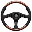 Momo Dark Fighter Wood 350 NFC steering wheel