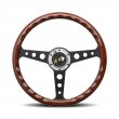 Momo Heritage Indy Black steering wheel