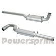 Powersprint Muffler Set: Ford Escort 