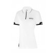 Sparco female zipped polo t-shirt