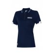Sparco female zipped polo t-shirt