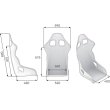 OMP Champ-R fibreglass seat