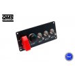 Carbon QMS start panel (3 switches)