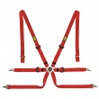 OMP One 2 Pull Down 6 point FIA harnesses