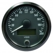 VDO SingleViu 0-200 speedometer (set with connector)