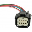 VDO SingleViu 0-200 speedometer (set with connector)