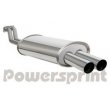 Powersprint Rear Muffler: BMW E30 320i 