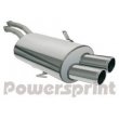 Powersprint Rear Muffler: BMW E36 325i-328i