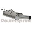 Powersprint Rear Muffler: Opel Kadett E 60mm 
