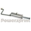 Powersprint Rear Muffler: Volkswagen Polo 45mm