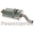 Powersprint Rear Muffler: Volkswagen Polo 60mm