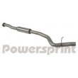 Powersprint Middle Muffler: Subaru Impreza WRX 