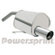 Powersprint Tuning Rear Muffler: Alfa Romeo 156 (-05/03) (SA1)
