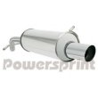 Powersprint Tuning Rear Muffler: Citroen C3 1.4 HDI (SA1)