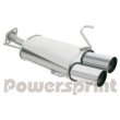 Powersprint Tuning Rear Muffler: Opel Astra G 1.7/2.0 D (SA2)
