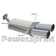 Powersprint Tuning Rear Muffler: Opel Zafira 2.0 (SA2)