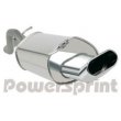 Powersprint Tuning Rear Muffler: Audi A3 1.8 20V (SA5)