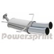 Powersprint Tuning Rear Muffler: Opel Zafira 2.0 (SA4)