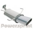Powersprint Tuning Rear Muffler: Opel Zafira 1.6/1.8 (SA6)