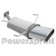 Powersprint Tuning Rear Muffler: Opel Zafira 2.0 (SA6)