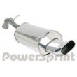 Powersprint Tuning Rear Muffler: Seat Leon 1.8 Turbo (SA5)