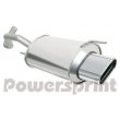 Powersprint Tuning Rear Muffler: Volkswagen Polo 6N 1.4 16V (SA6)