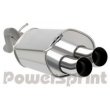 Powersprint Tuning Rear Muffler: Volkswagen New Beetle 1.8/2.0 (SA4)