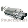 Powersprint Tuning Rear Muffler: Volkswagen Golf 4 1.9 TDI (SA3)