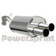 Powersprint Tuning Rear Muffler: Volkswagen New Beetle 1.9 TDI (SA4)