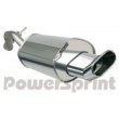 Powersprint Tuning Rear Muffler: Volkswagen Golf 4 1.9 TDI (SA5)
