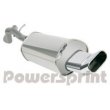 Powersprint Tuning Rear Muffler: Volkswagen Golf 4 1.8 Turbo 20V (SA5)