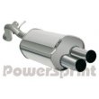 Powersprint Tuning Rear Muffler: Volkswagen New beetle 1.8 Turbo 20V (SA4)