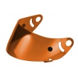 Orange helmet visor from the WTT series