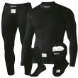Sparco RW-4 Underwear Set in Black