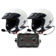 Set: 2X OMP Star-J Helmets (ECE 22.06) + Zeronoise Valiant Intercom