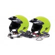 Set: OMP Star racing helmet + Terratrip Clubman headsets