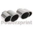 Powersprint Sport Tailpipes 1x76mm + 1/2 (Set)