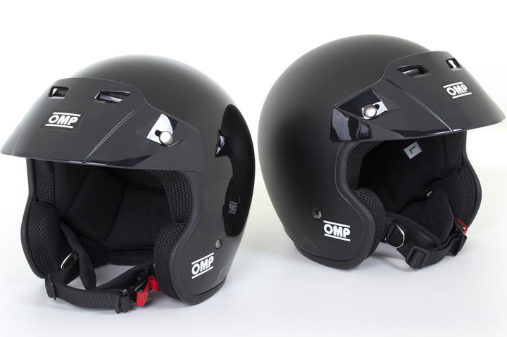 Limitowana edycja czarnych kasków OMP Star